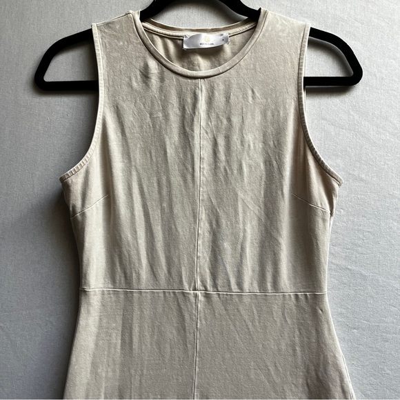 Modern Revival Tie Dye Cream Sleeveless Dress Sz S - Picture 2 of 12
